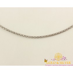 Серебряная цепь унисекс снейк 800509с